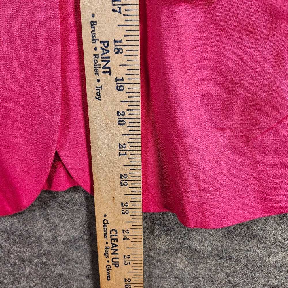 Papaya Hot Pink Button Front Blazer Jacket Women's Size Medium Classic Clueless - Picture 4 of 10